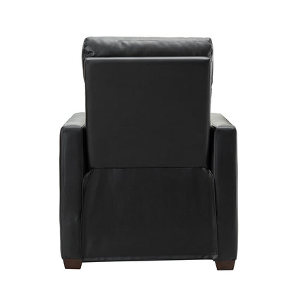 Fauteuil inclinable électrique Alina 31,50 pouces de large en cuir véritable avec port USB, lot de 2