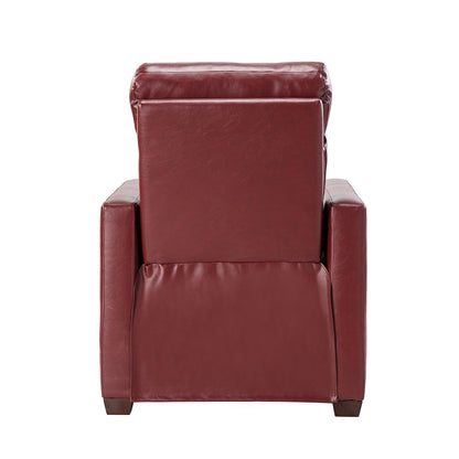 Fauteuil inclinable électrique Alina 31,50 pouces de large en cuir véritable avec port USB, lot de 2