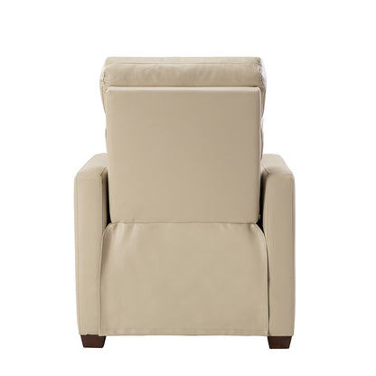 Fauteuil inclinable électrique Alina 31,50 pouces de large en cuir véritable avec port USB, lot de 2
