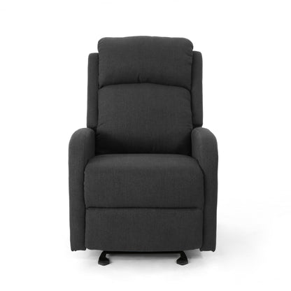 Fauteuil inclinable à bascule en tissu Alouette par Christopher Knight Home
