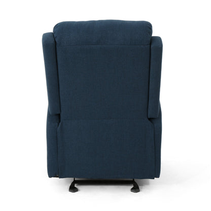 Fauteuil inclinable à bascule en tissu Alouette par Christopher Knight Home