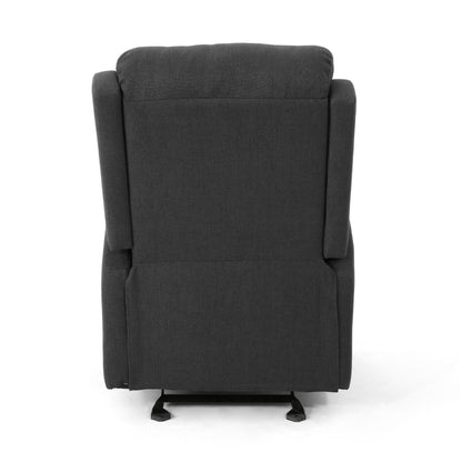 Fauteuil inclinable à bascule en tissu Alouette par Christopher Knight Home