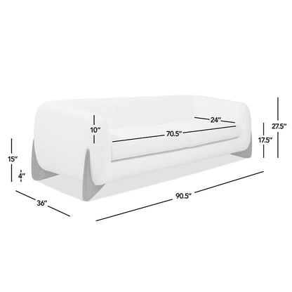 Canapé rembourré Alpine 90.5 Sherpa