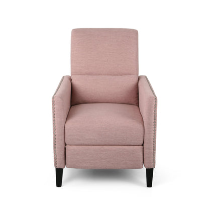 Fauteuil inclinable contemporain en tissu Alscot par Christopher Knight Home