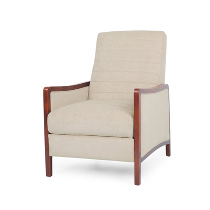 Fauteuil inclinable Anaura Channel Stitch Pushback par Christopher Knight Home