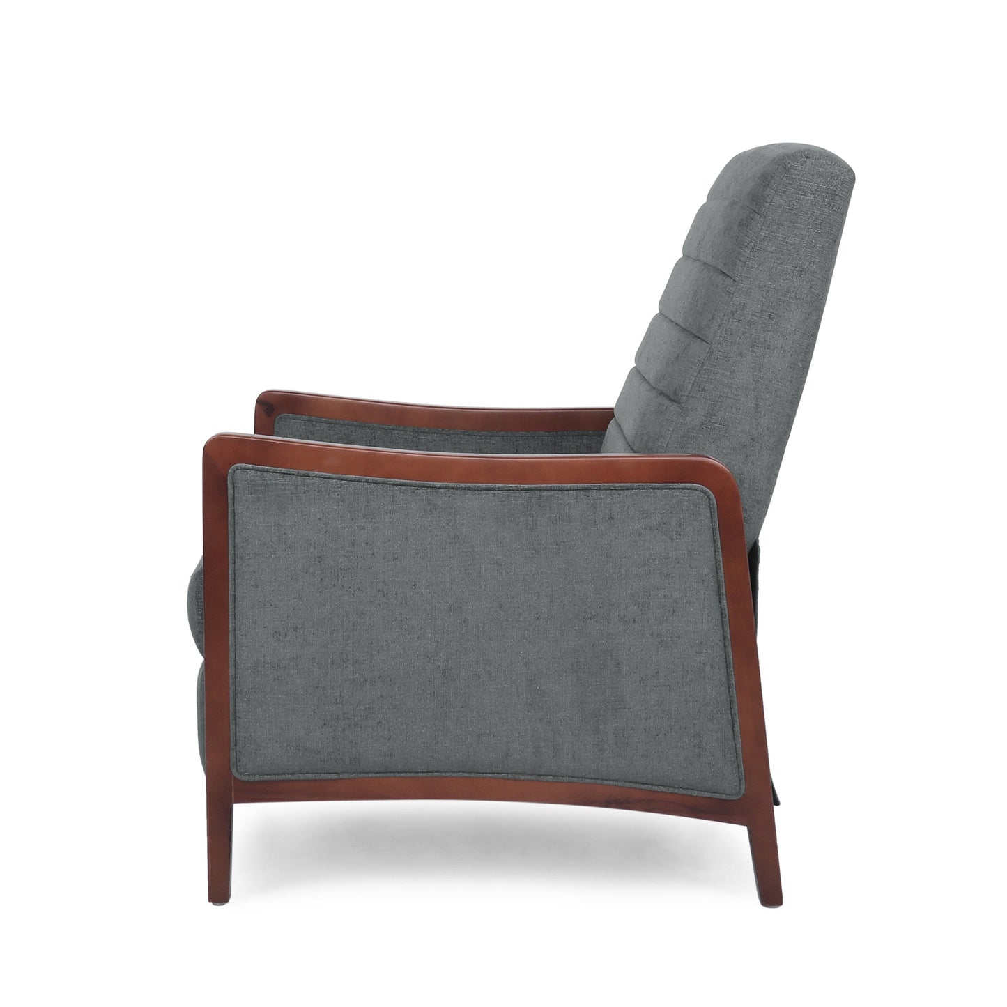 Fauteuil inclinable Anaura Channel Stitch Pushback par Christopher Knight Home