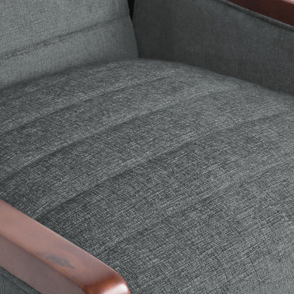 Fauteuil inclinable Anaura Channel Stitch Pushback par Christopher Knight Home