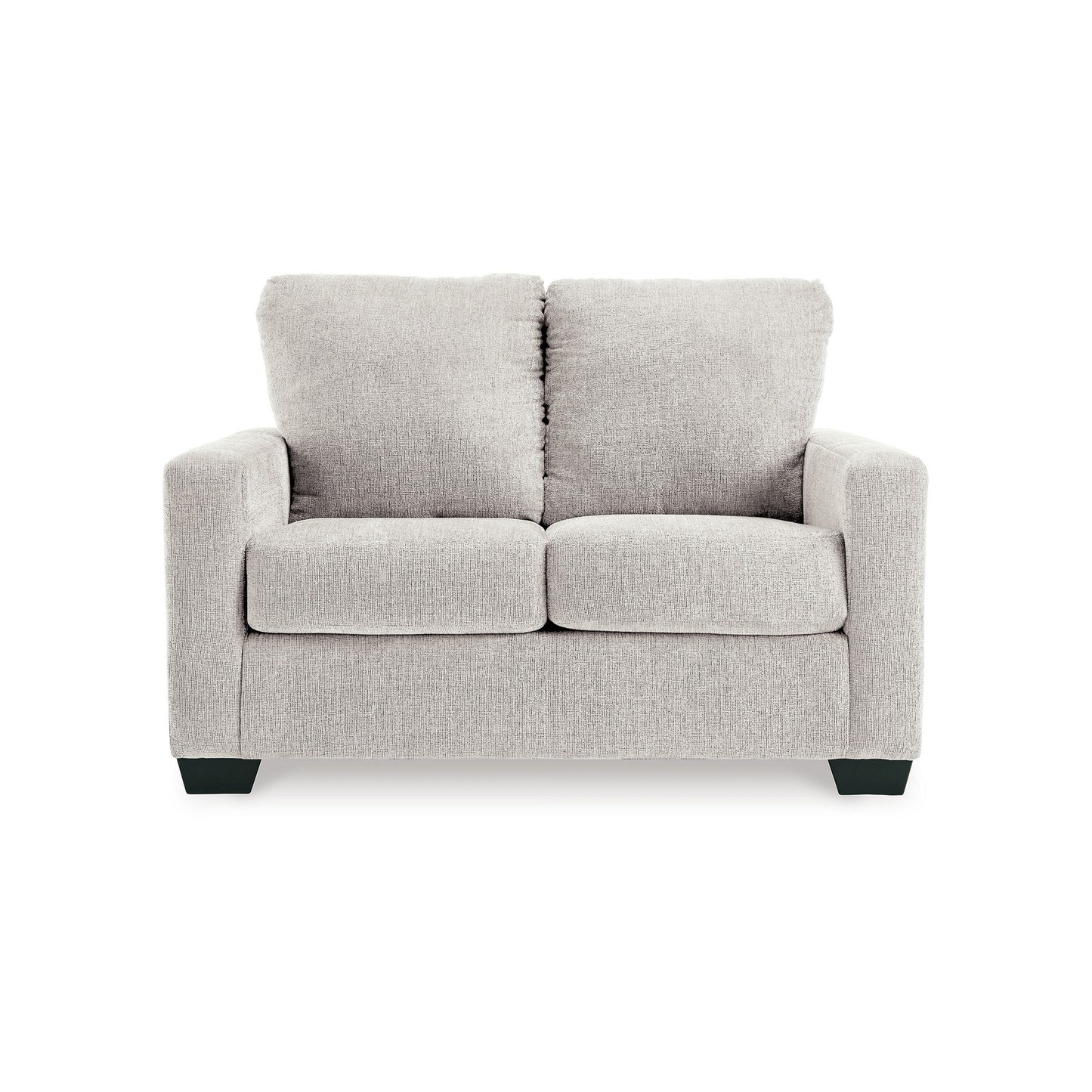 Canapé-lit Anise avec lit gigogne simple, polyester blanc neige