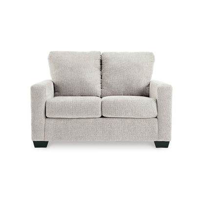 Canapé-lit Anise avec lit gigogne simple, polyester blanc neige