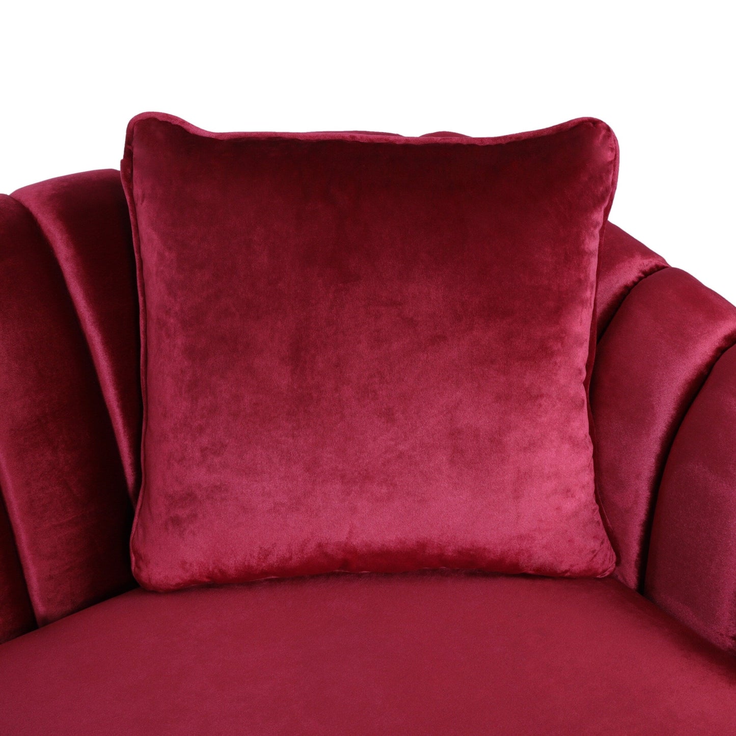 Canapé 3 places contemporain en velours Ansonia par Christopher Knight Home