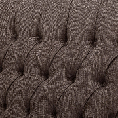 Fauteuil inclinable capitonné surdimensionné Apaloosa en tissu à oreilles par Christopher Knight Home