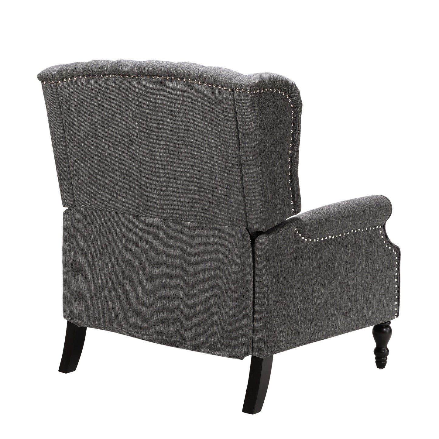 Fauteuil inclinable capitonné surdimensionné Apaloosa en tissu à oreilles par Christopher Knight Home