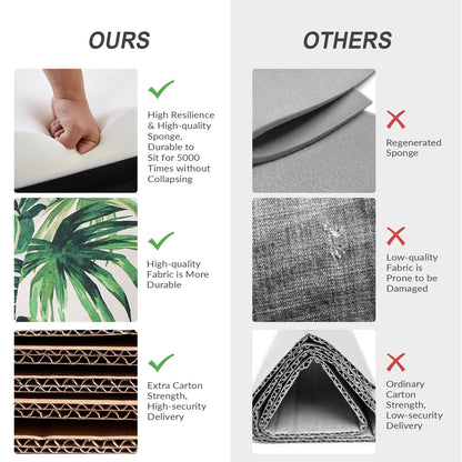 Fauteuil inclinable manuel pivotant Arlette à motif floral contemporain avec dossier capitonné