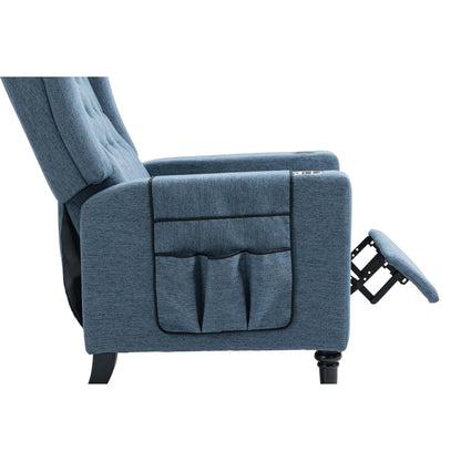 Fauteuil inclinable à bras poussants
