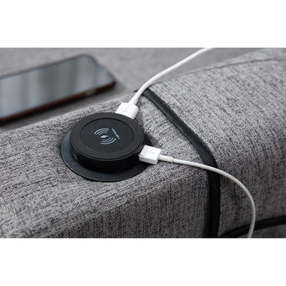 Fauteuil inclinable à bras poussants