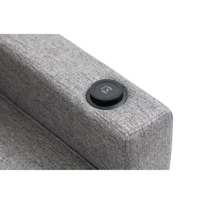 Fauteuil inclinable à bras poussants