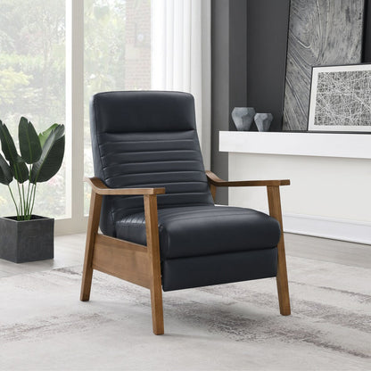 Fauteuil inclinable à accoudoirs en bois Armando par Greyson Living