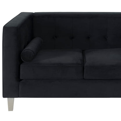 Canapé pour salon, canapé du milieu du siècle, coussin capitonné, pieds en bois massif pour salon, chambre à coucher, confortable