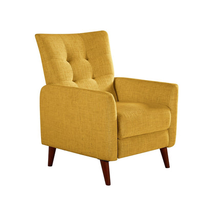 Fauteuil inclinable manuel confortable Aurora avec base en bois