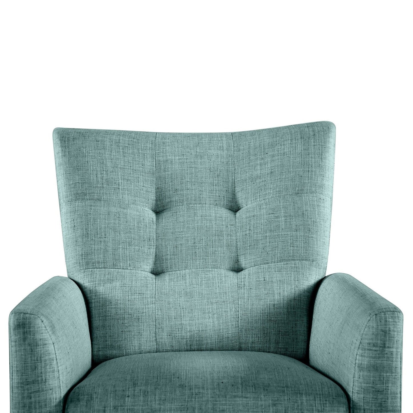 Fauteuil inclinable manuel confortable Aurora avec base en bois