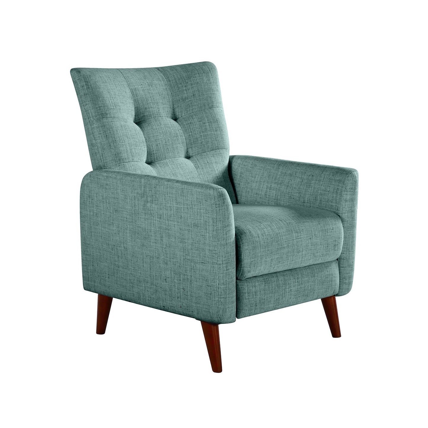 Fauteuil inclinable manuel confortable Aurora avec base en bois