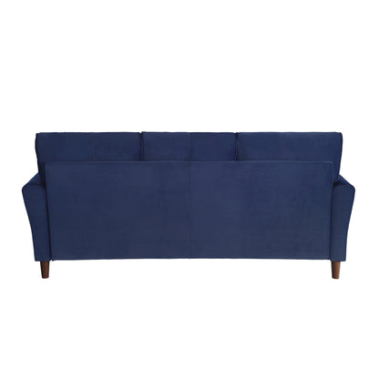 Canapé en velours capitonné Avlona