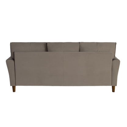 Canapé en velours capitonné Avlona