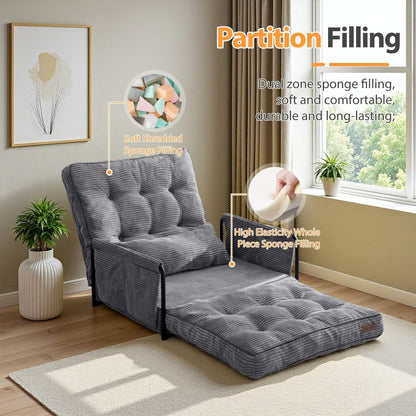 Canapé-lit poire, canapé-lit de sol - 30 x 25,6