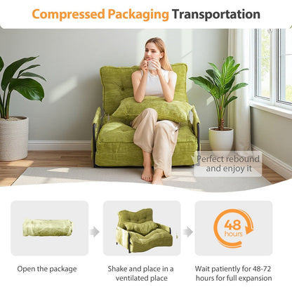 Canapé-lit poire, canapé-lit de sol - 30 x 25,6