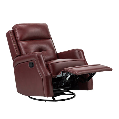 Ensemble de 2 fauteuils inclinables de salon Beatriz avec base en métal