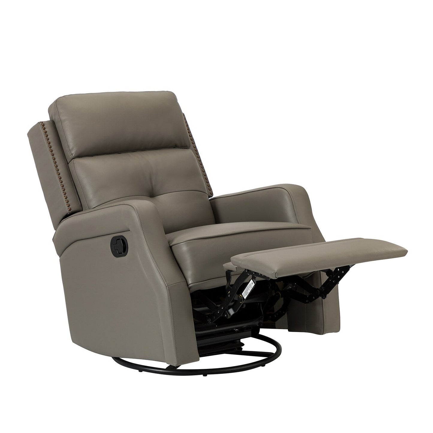 Ensemble de 2 fauteuils inclinables de salon Beatriz avec base en métal