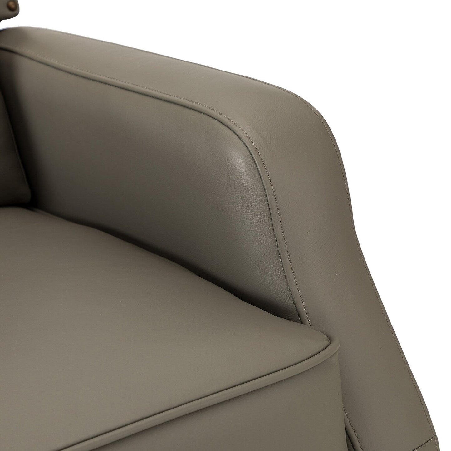 Ensemble de 2 fauteuils inclinables de salon Beatriz avec base en métal