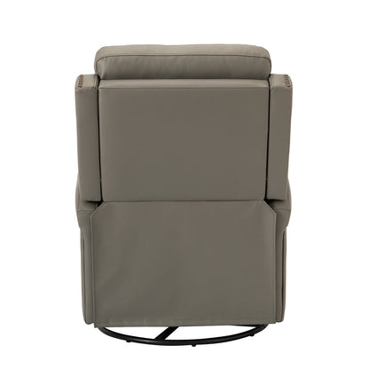 Ensemble de 2 fauteuils inclinables de salon Beatriz avec base en métal