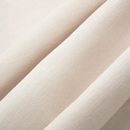 Canapé 3 places beige 119,5" en polyester avec 2 rangements et pieds en bois d'hévéa pour le salon