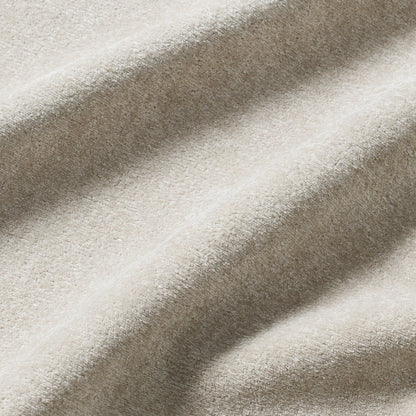 Canapé d'angle 5 places en velours beige 89, surdimensionné, avec coussins doubles