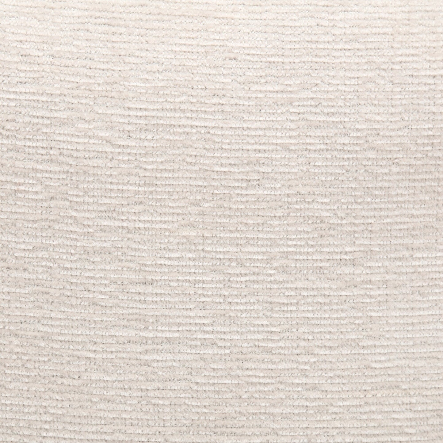 Canapé causeuse en chenille beige avec poche et clous décoratifs