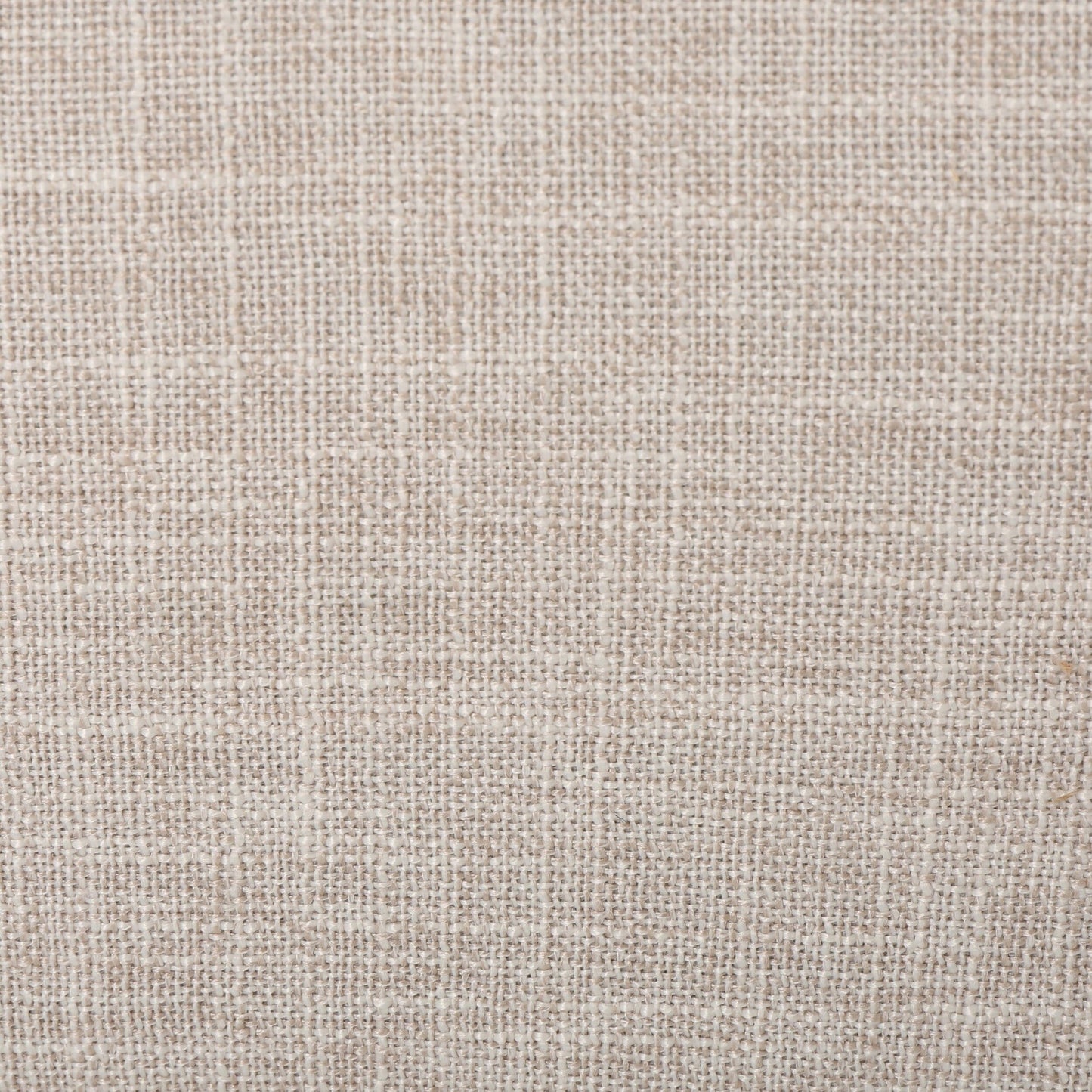 Fauteuil inclinable rembourré en tissu beige style milieu du siècle avec repose-pieds, dossier capitonné et pieds en hêtre