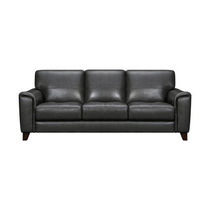 Canapé 3 places rembourré en cuir Bergen 87