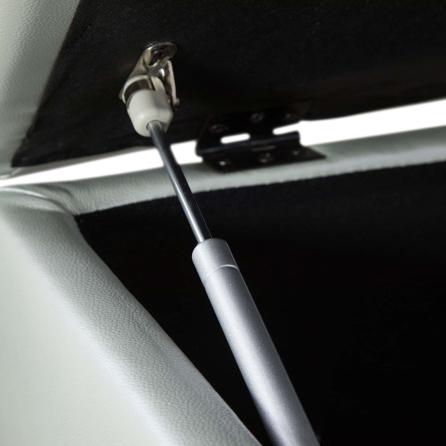 Ensemble de canapés de salon 3 pièces en cuir synthétique semi-PU noir et blanc