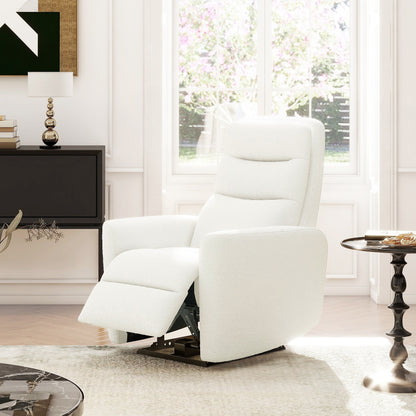 Fauteuil inclinable électrique à dossier haut rembourré Bloomy 35,5 Boucle