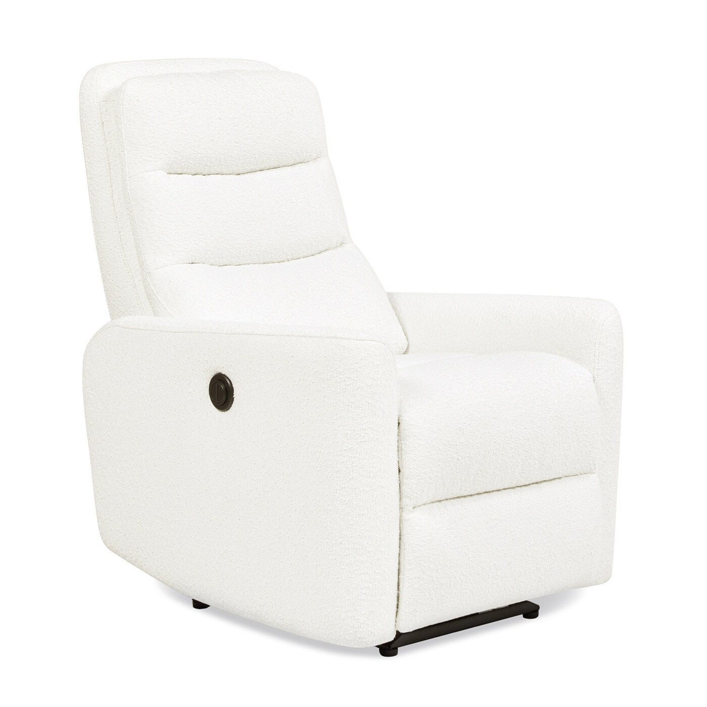 Fauteuil inclinable électrique à dossier haut rembourré Bloomy 35,5 Boucle