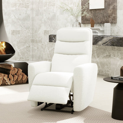 Fauteuil inclinable électrique à dossier haut rembourré Bloomy 35,5 Boucle