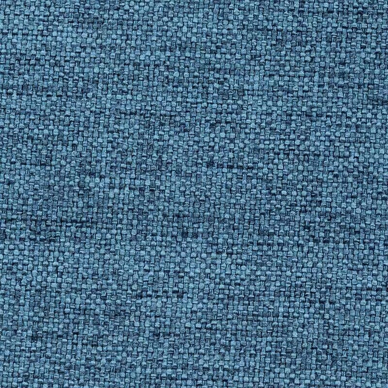 Canapé 3 places en L en tissu bleu 78,74 pouces avec rangement, ottoman, port USB et porte-gobelet, design moderne