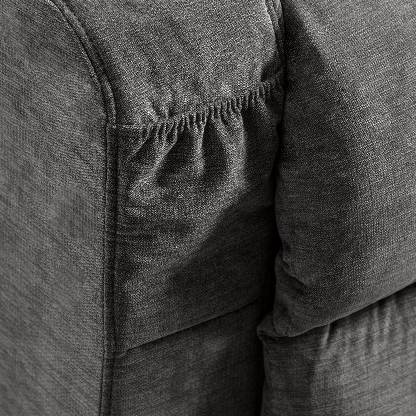 Fauteuil inclinable électrique bleu avec chauffage, massage, port USB et télécommande