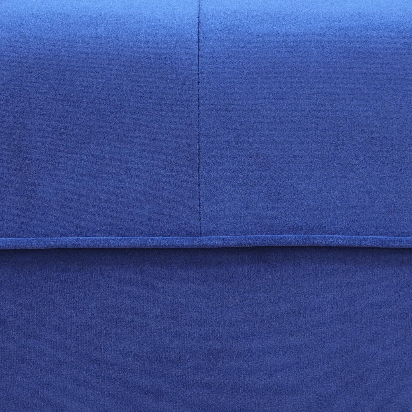 Chaise longue de salon en tissu BlueFluffy