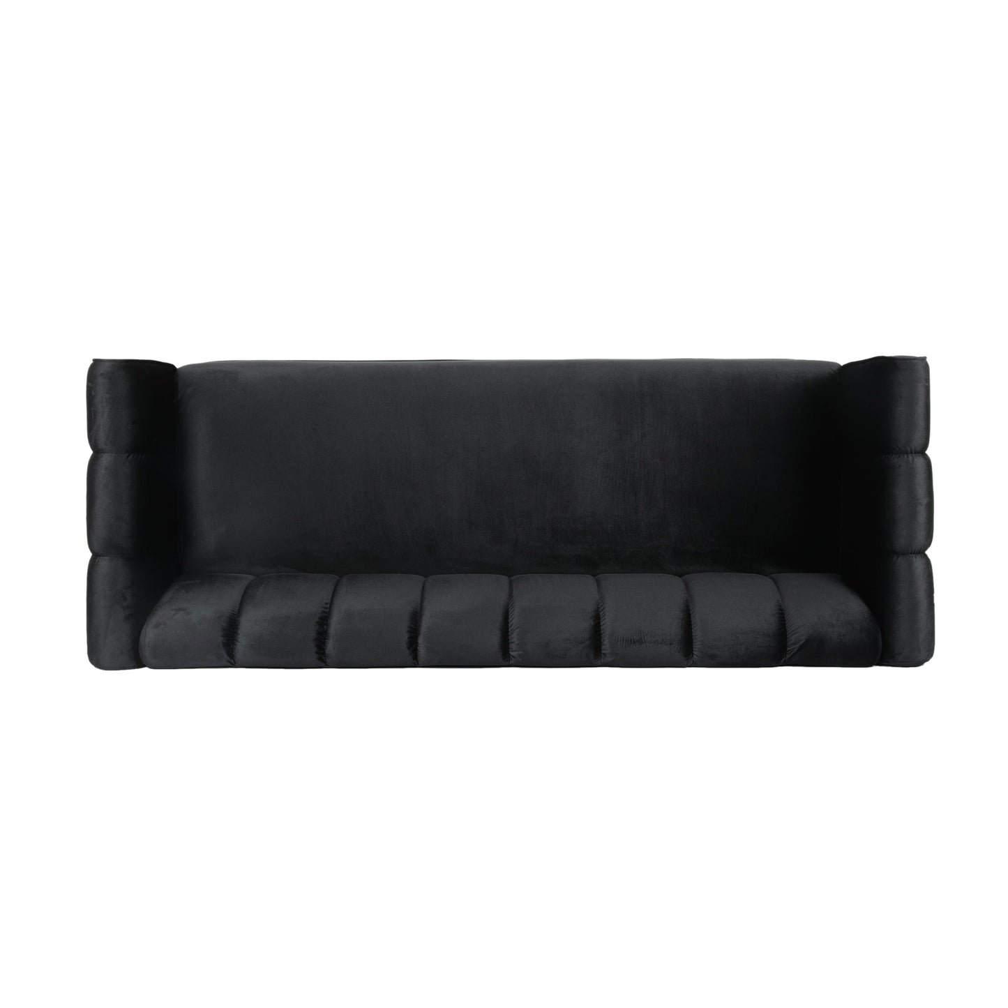 Canapé 3 places en velours moderne Bobran par Christopher Knight Home - 30,00 P x 83,25 L x 30,25 H