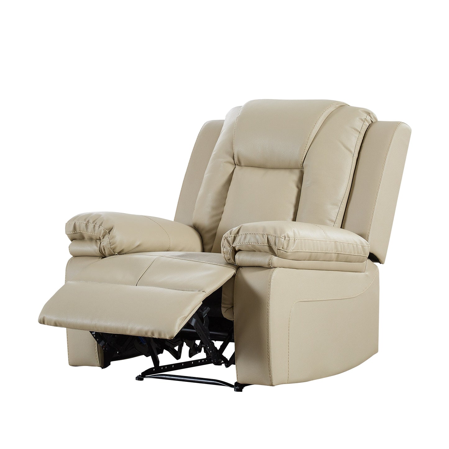 Fauteuil inclinable en cuir reconstitué