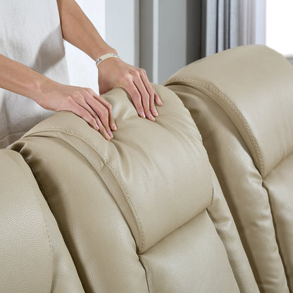 Fauteuil inclinable en cuir reconstitué