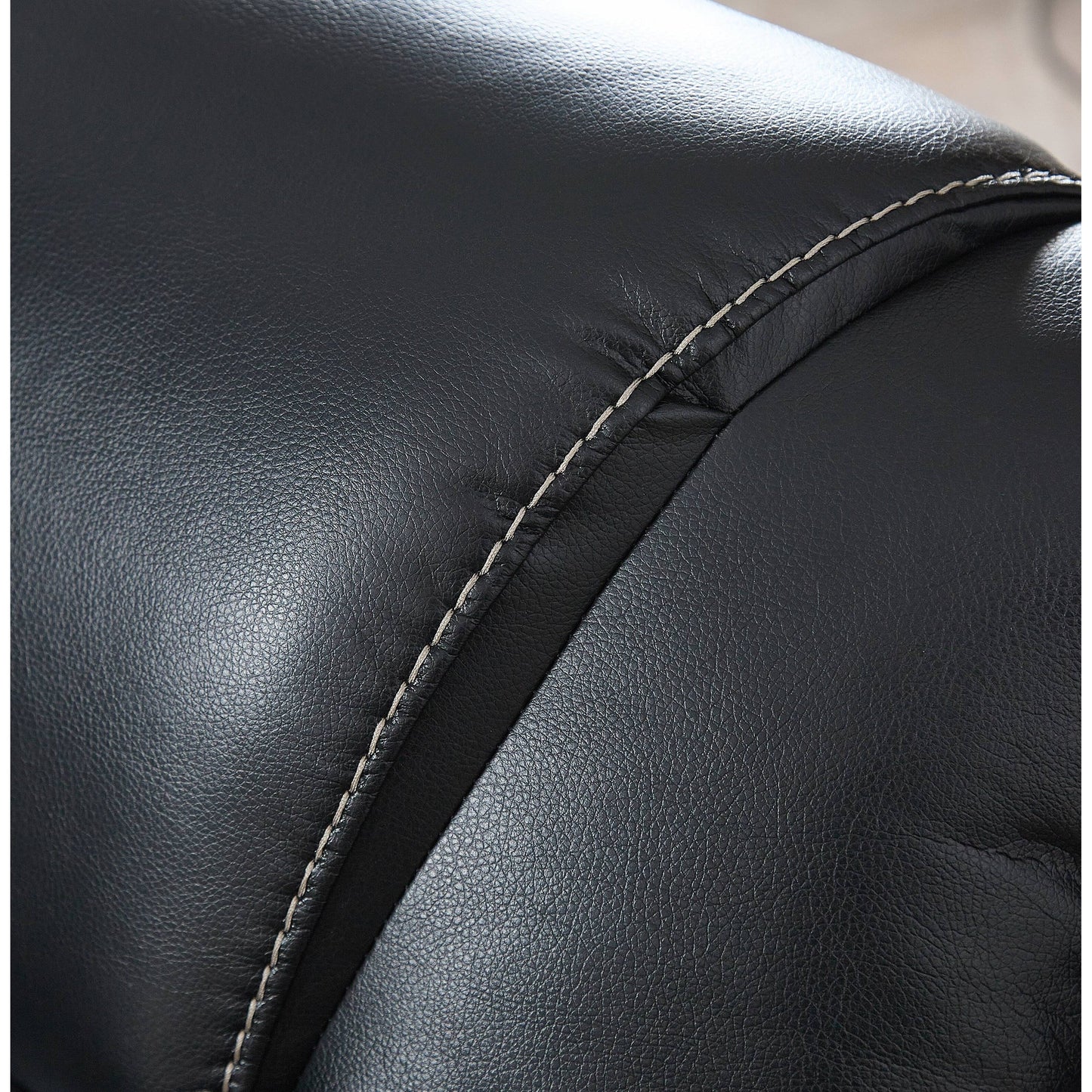 Fauteuil inclinable en cuir reconstitué