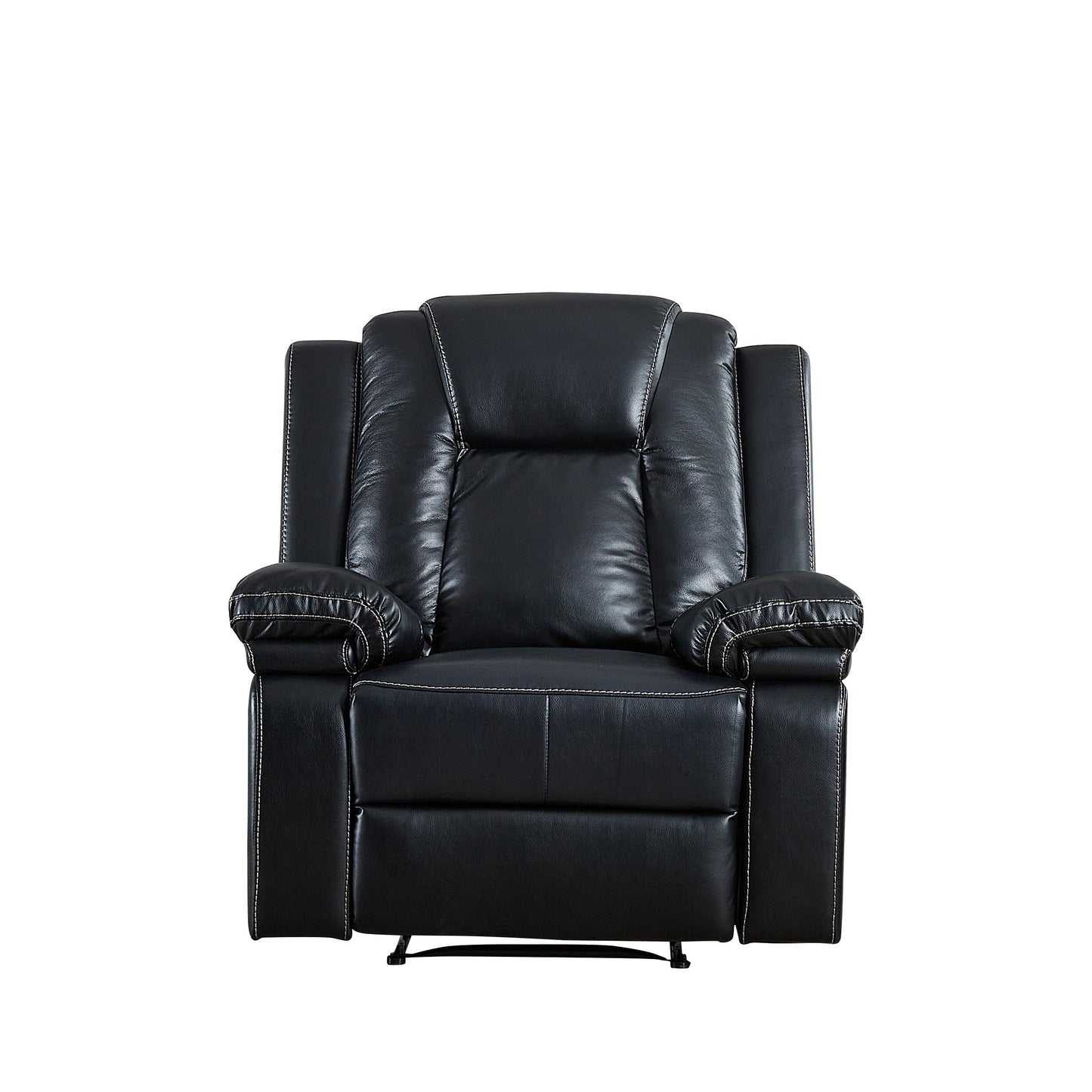 Fauteuil inclinable en cuir reconstitué